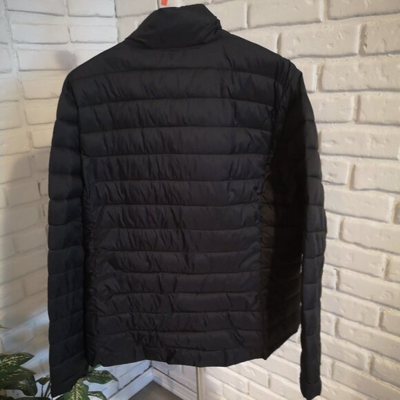 Old Navy Active Ladies Black Lightweight Full Zip Puffy Jacket - Picture 2 of 10